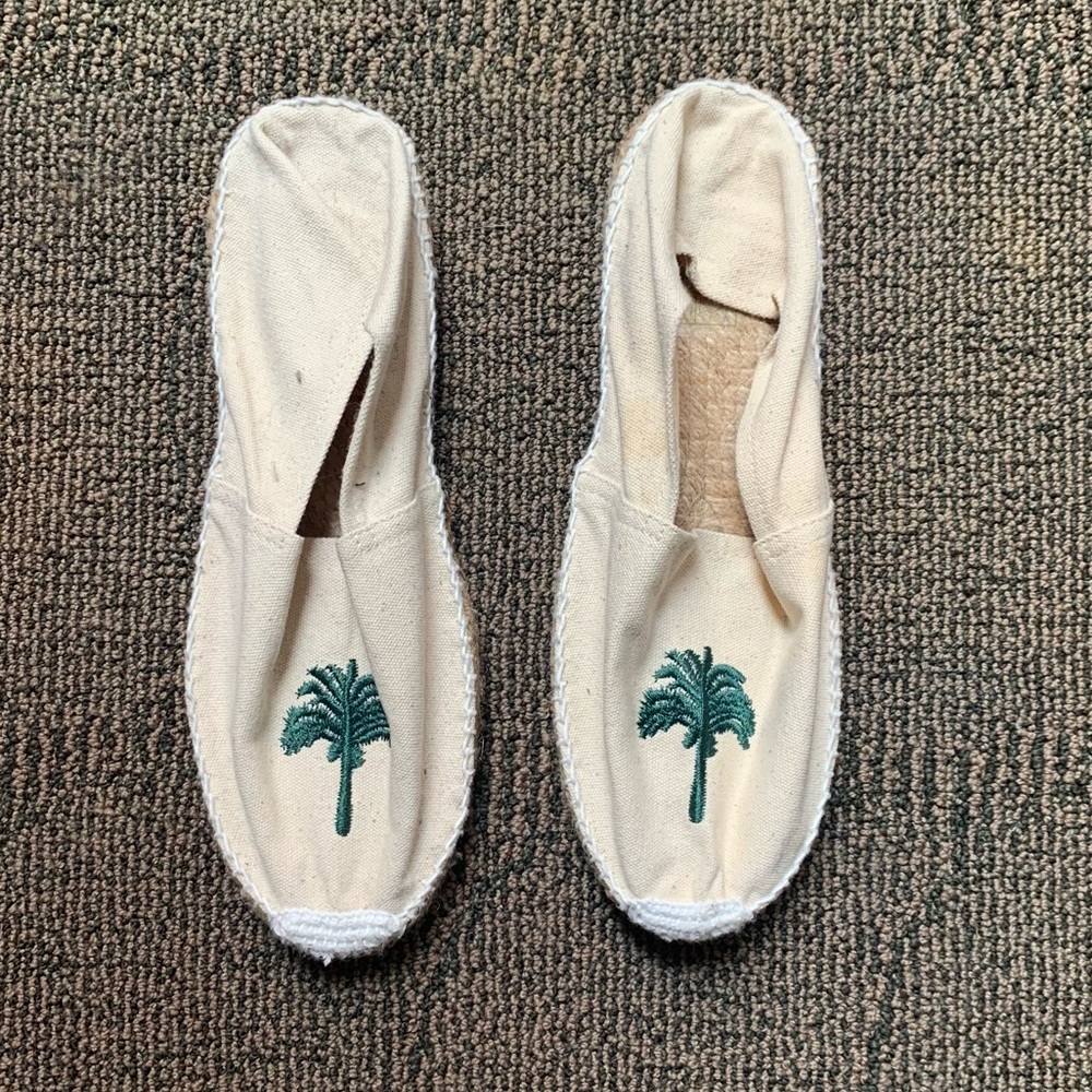 OAS - 🌴 Palm Tree cotton hemp espadrilles 8 - Picture 2 of 5